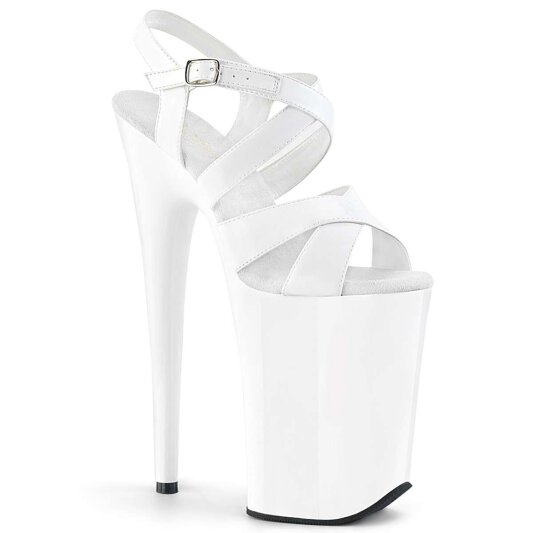 Pleaser INFINITY-997 White Patent/White EU-37 / US-7