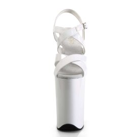 Pleaser INFINITY-997 White Patent/White EU-38 / US-8