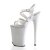 Pleaser INFINITY-997 White Patent/White EU-39 / US-9