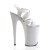 Pleaser INFINITY-997 White Patent/White EU-39 / US-9