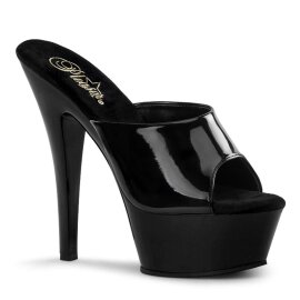 Pleaser KISS-201 Black Patent/Black EU-35 / US-5