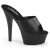Pleaser KISS-201 Black Faux Leather/Black Matte EU-42 / US-12