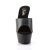 Pleaser KISS-201 Black Faux Leather/Black Matte EU-35 / US-5