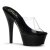 Pleaser KISS-201 Clear/Black EU-40 / US-10