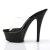 Pleaser KISS-201 Clear/Black EU-40 / US-10