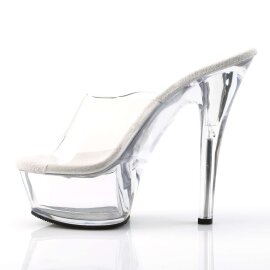 Pleaser KISS-201 Clear/Clear EU-35 / US-5
