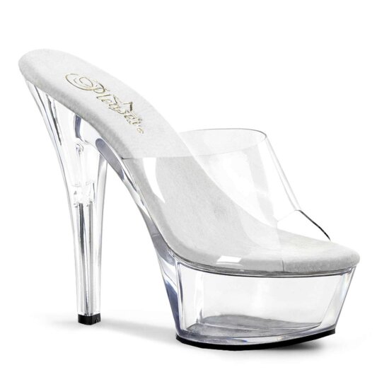 Pleaser KISS-201 Clear/Clear EU-37 / US-7