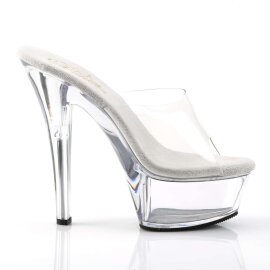 Pleaser KISS-201 Clear/Clear EU-37 / US-7