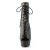 Pleaser DELIGHT-1016 Black Faux Leather/Black Matte EU-37 / US-7