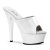 Pleaser KISS-201 White Patent/White EU-41 / US-11