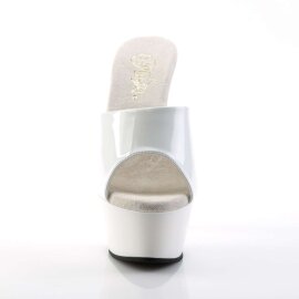 Pleaser KISS-201 White Patent/White EU-38 / US-8