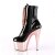 Pleaser ADORE-1020 Black Patent/Rose Gold Chrome EU-35 / US-5