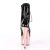 Pleaser ADORE-1020 Black Patent/Rose Gold Chrome EU-35 / US-5