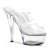 Pleaser KISS-202 Clear/Clear EU-36 / US-6