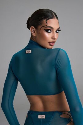 HotCakes Top Arachne Teal