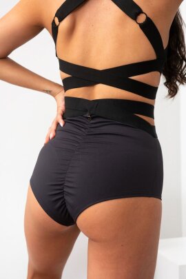 Lunalae Shorts High Waist Tara Black S B-Stock