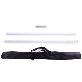 X-Pole X-Stage PRO Pole Set Powder Coated White 45 mm...