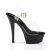Pleaser KISS-208 Clear/Black EU-35 / US-5