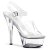 Pleaser KISS-208 Clear/Clear EU-35 / US-5