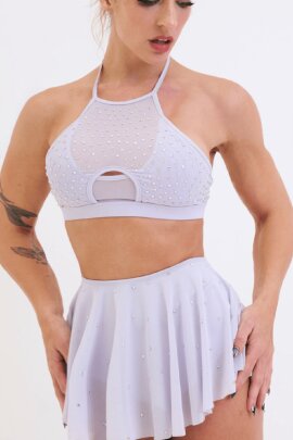 Lunalae Shorts Sarah Diamante Lilac L