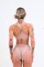 Lunalae Top Roxie Diamante Taupe