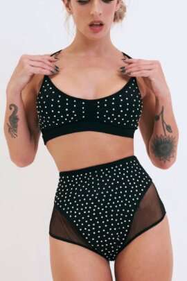 Lunalae Shorts Roxie Diamante Black S