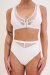 Lunalae Shorts Odessa White L