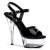 Pleaser KISS-209 Black Patent/Clear EU-42 / US-12