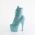 Pleaser ADORE-1020GWR Platform Ankle Boots Glitter Turquoise EU-40 / US-10