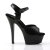 Pleaser KISS-209 Black Leather/Black EU-39 / US-9
