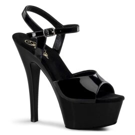 Pleaser KISS-209 Black Patent/Black EU-35 / US-5