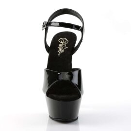 Pleaser KISS-209 Black Patent/Black EU-35 / US-5