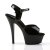 Pleaser KISS-209 Black Patent/Black EU-36 / US-6