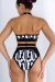 Oksa Wear Shorts Jadore Black-White XL