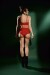Oksa Wear Shorts Agatha Red XL