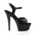 Pleaser KISS-209 Black Faux Leather/Black Matte EU-42 / US-12
