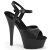 Pleaser KISS-209 Black Faux Leather/Black Matte EU-35 / US-5