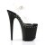 Pleaser FLAMINGO-808ABLS Clear/Black Matte EU-38 / US-8 B-Stock