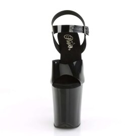 Pleaser FLAMINGO-808N Black (Jelly-Like) TPU/Black EU-40 / US-10