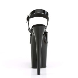 Pleaser FLAMINGO-808N Black (Jelly-Like) TPU/Black EU-40 / US-10