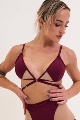 Lunalae Top Lola Plum XL