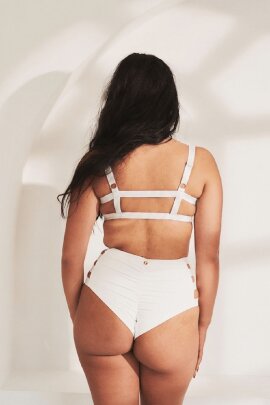 Lunalae Top Clover White