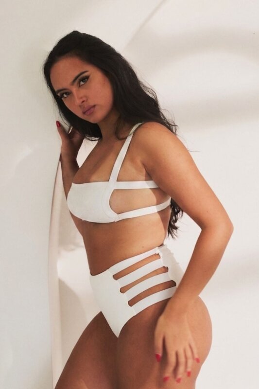 Lunalae Shorts Clover White XS