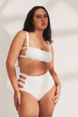 Lunalae Shorts Clover White XL