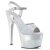 Pleaser ADORE-709-2G Silver Multi Glitter/Silver Multi Glitter EU-38 / US-8