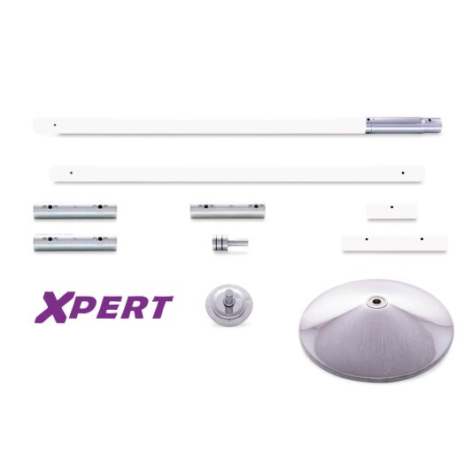 X-Pole XPert (NXN) Powder Coated White B-Stock