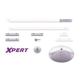 X-Pole XPert (NXN) Powder Coated White B-Stock