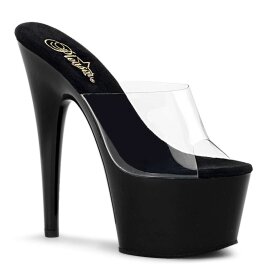 Pleaser ADORE-701 Clear/Black EU-39 / US-9