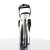 Pleaser FLAMINGO-809 Black Patent/Silver Chrome EU-37 / US-7