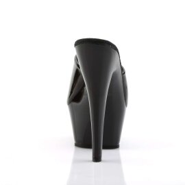 Pleaser KISS-201 Black Patent/Black EU-38 / US-8